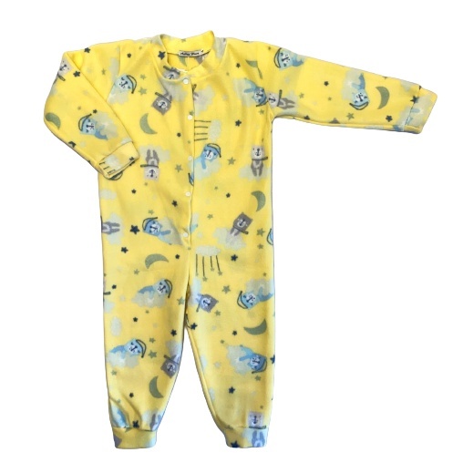 Pijama Macacão Infantil Quentinho: Noites Aconchegantes!