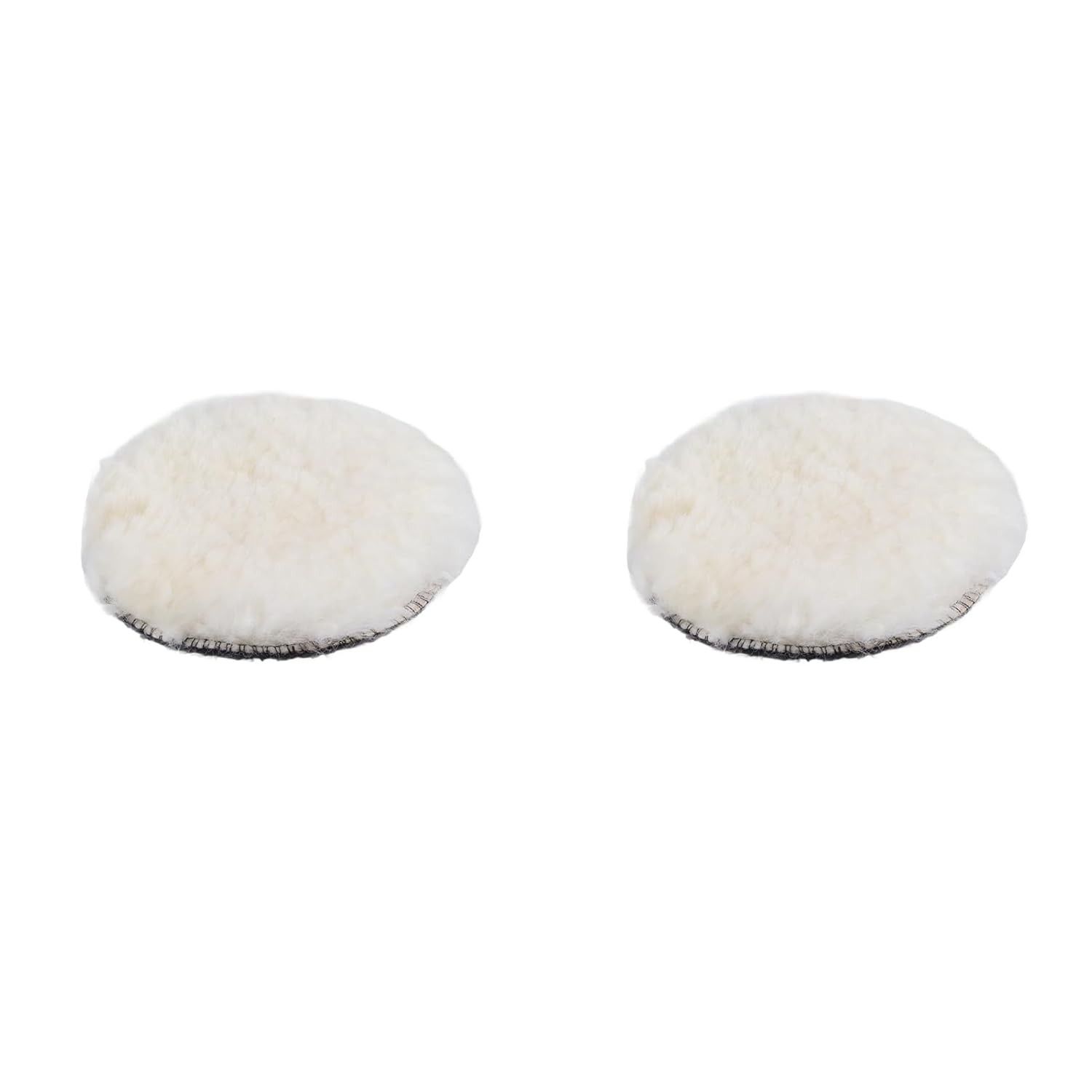 Acouto Almofada de Polimento de lã, 2 Peças, Almofada de Polimento de lã para Polidor de Carro, Amortecedor 3 "4" 5 "6" 7 "novo