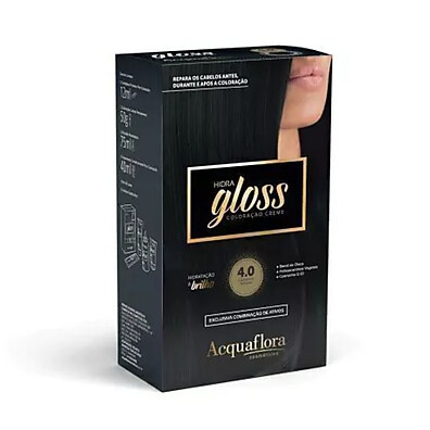 Acquaflora Hidra Gloss 40: Castanho Natural e Brilho!