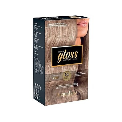 Acquaflora Hidra Gloss 91: Louro Acinzentado Perfeito