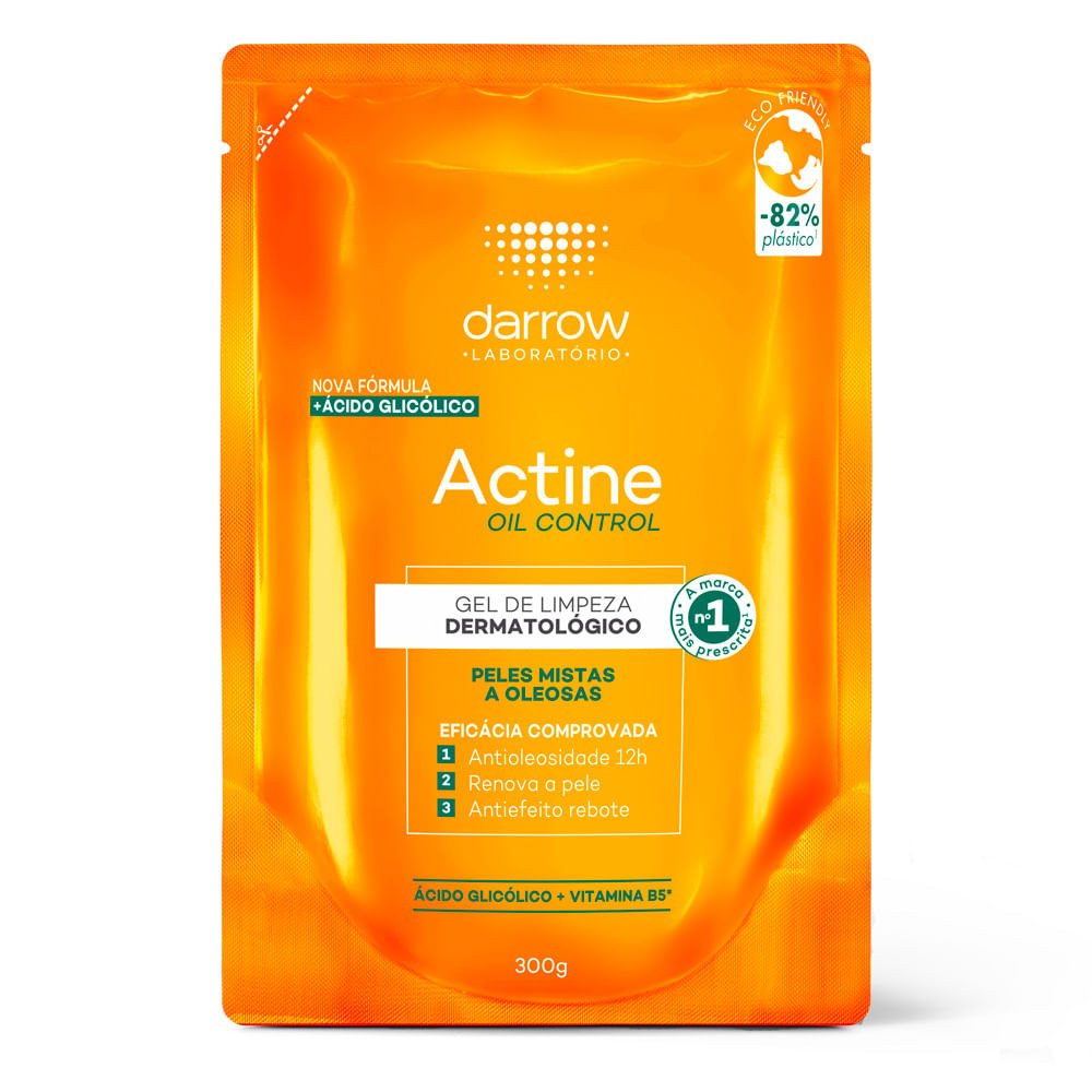 Actine Control: Limpeza Facial Pele Oleosa 300g