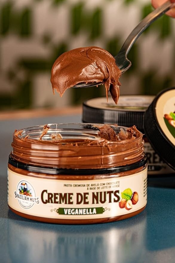 Veganella ZERO açúcar - creme de avelã vegano - 200g