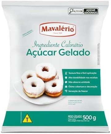 AÇÚCAR ESPECIAL ACUCAR GELADO 500G MAVALÉRIO
