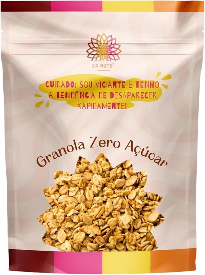Granola Especial Zero Açúcar Premium Ca.Nuts (500g)