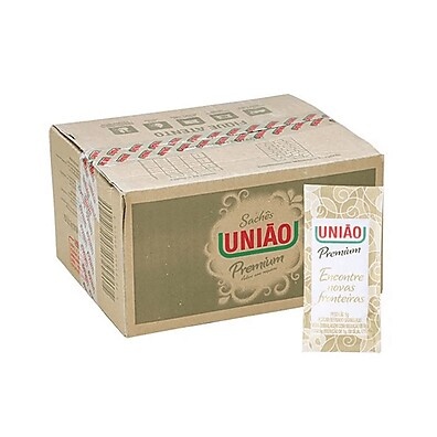 Açúcar Sachê Premium União – 1.000 Unidades de Doçura