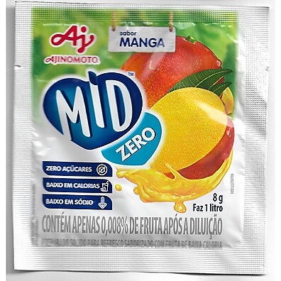 MID Zero: 15 Sucos em Pó Sem Açúcar!