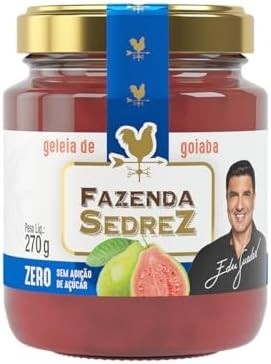 Geleia de Goiaba Zero Açúcares 250g Fazenda Sedrez