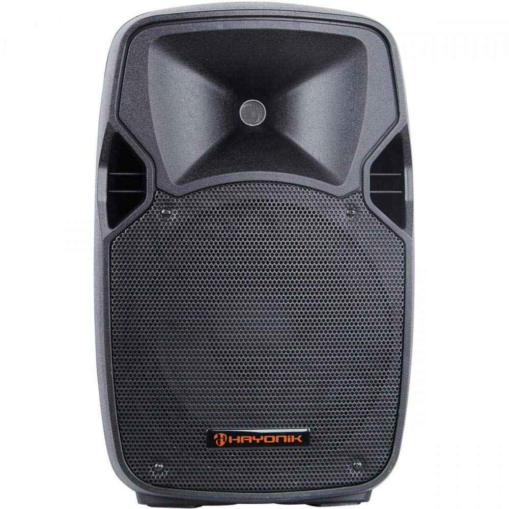 Caixa Acústica Ativa Hayonik CPA-10200 160W Bluetooth Preta: Som Potente e Conectividade Total