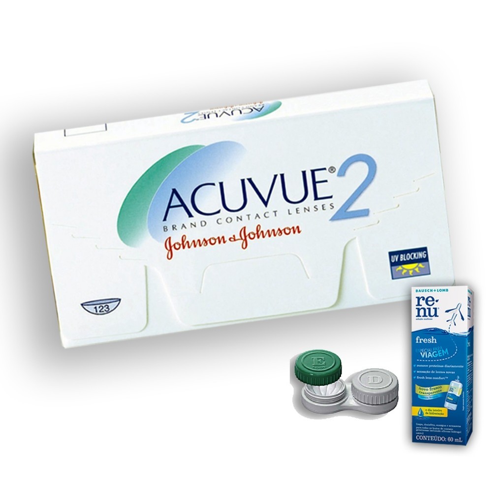 Acuvue 2: Conforto e Visão Nítida