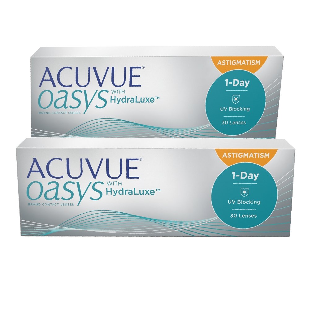 Acuvue Oasys 1-Day Astigmatismo: Conforto e Visão Nítida