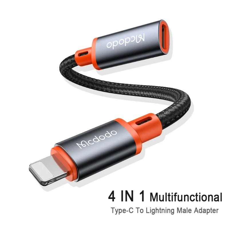 Adaptador 4 em 1 USB-C Lightning