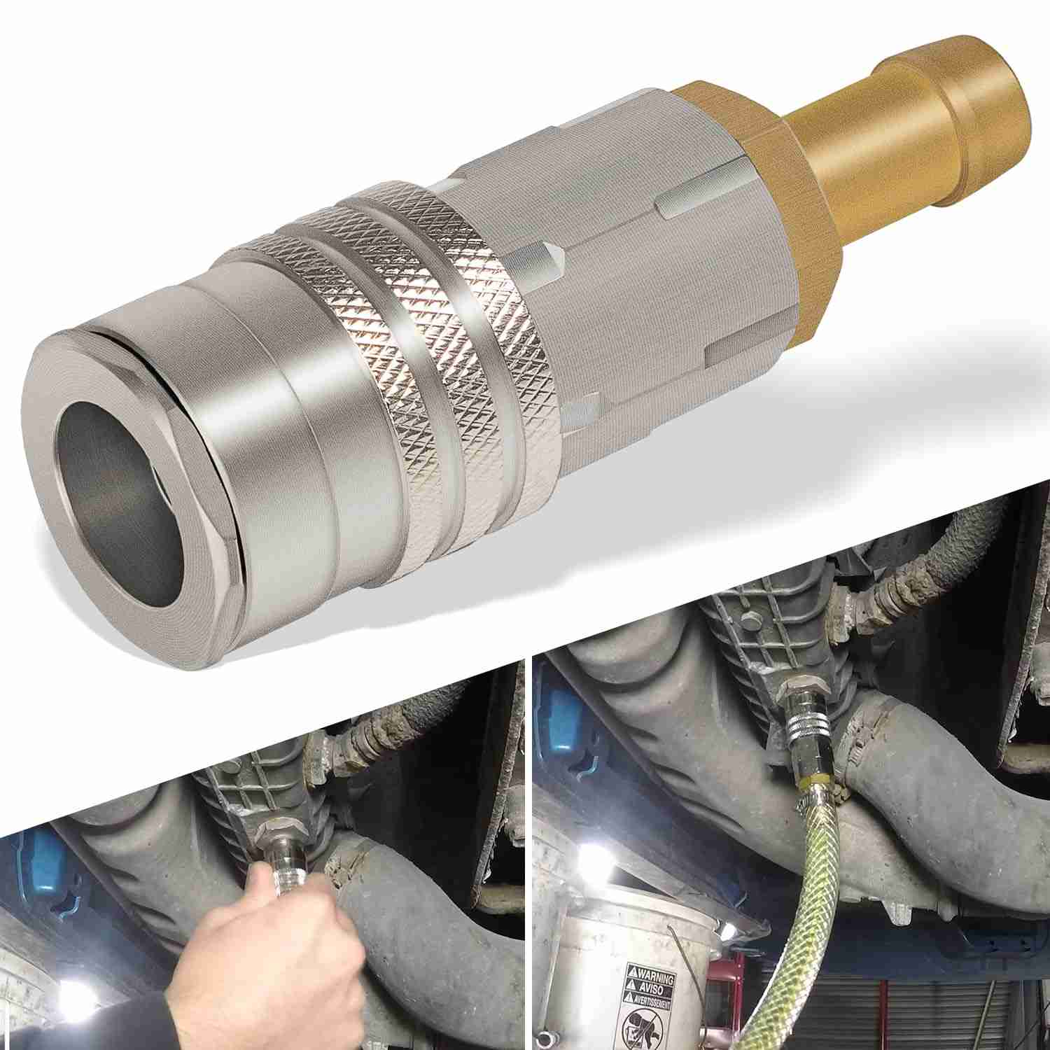 Adaptador Radiador Bonbo Alt 9996049: Drenagem Rápida e Limpa para Motores Volvo D11/D13/D16 e Mack MP7/MP8/MP10