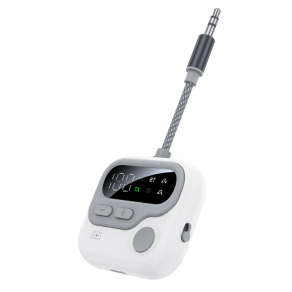 Adaptador BT 5.4: Som Sem Fio para Carro e TV