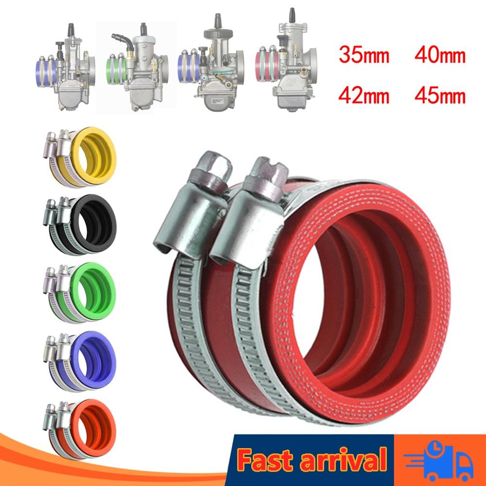 Adaptador de Borracha para Carburador Motocicleta 35mm/40mm/42mm/45mm – Alta Performance