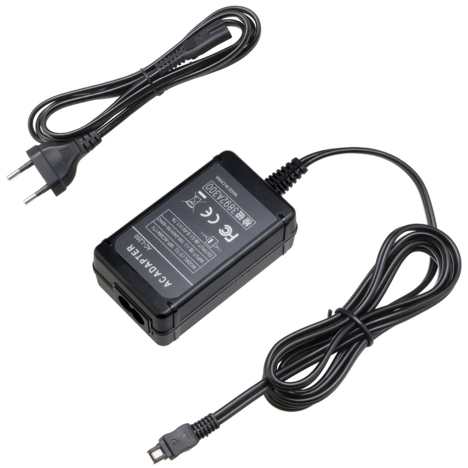 Adaptador de Alimentação AC-L200 Glorich: Energia Confiável para sua Sony Handycam
