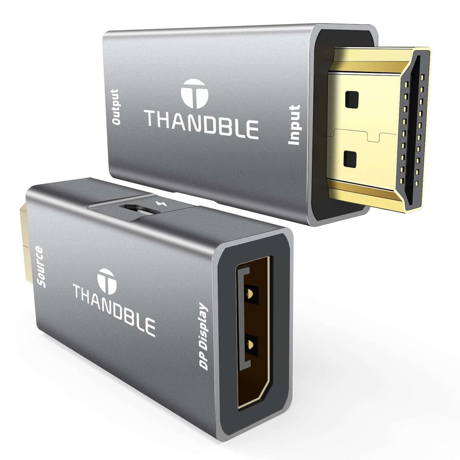 Adaptador HDMI para DisplayPort 4K 60Hz THANDBLE: Conexão Perfeita para Seu Setup