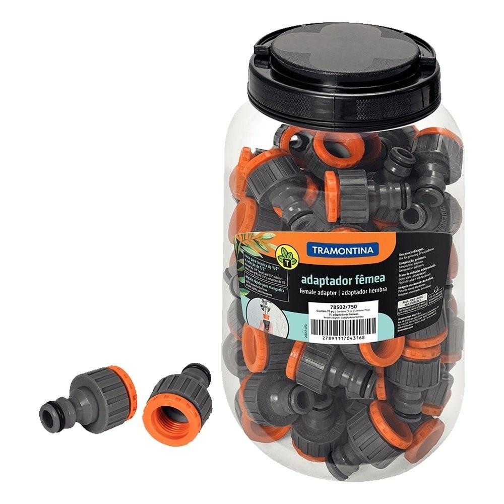 Adaptador Rosca 3/4x1/2" Tramontina: 75 Unidades