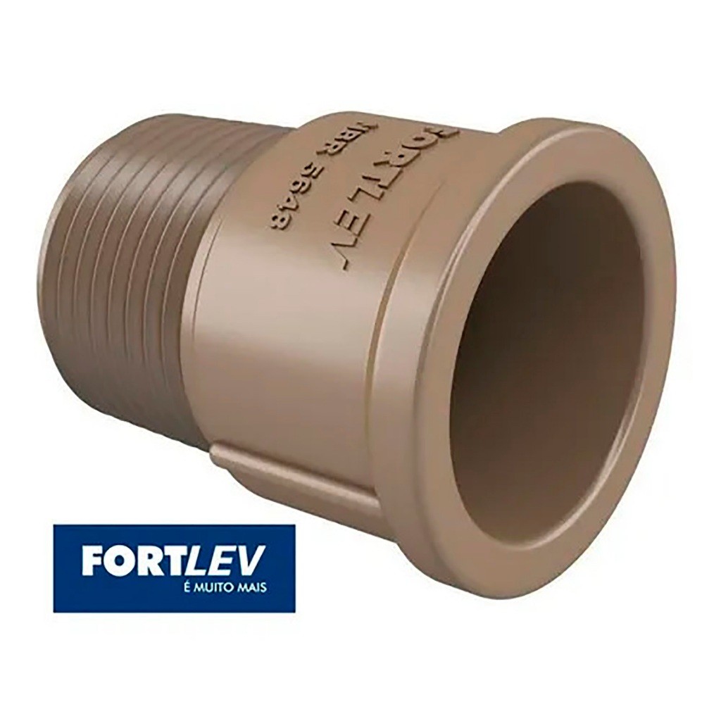 Adaptador Soldável 25mm: Conexão Segura Fortlev