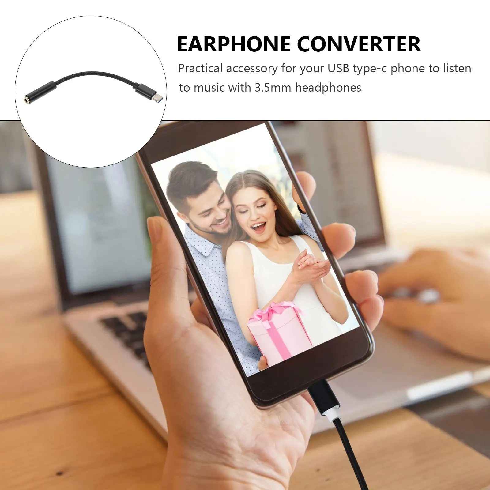 Adaptador Type-C 3.5mm: Som e Carga!