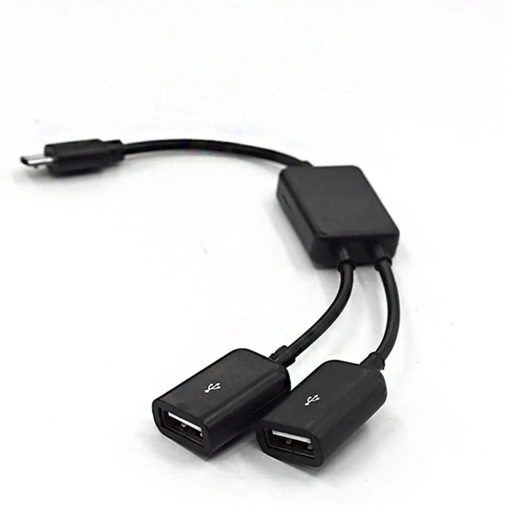 Adaptador USB-C 2 em 1: Hub Dual OTG