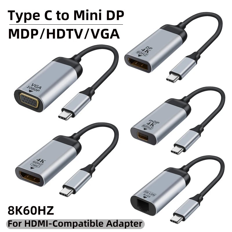 Adaptador USB-C 8K: Conectividade Total para Seu Setup