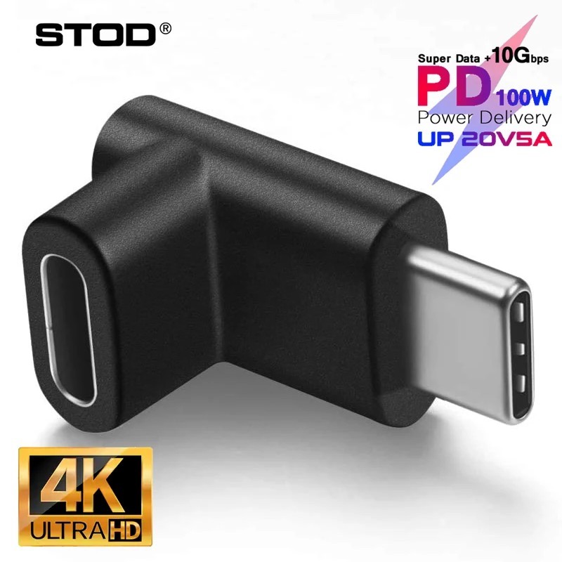 Adaptador USB-C 90°: Extensor Versátil e Potente