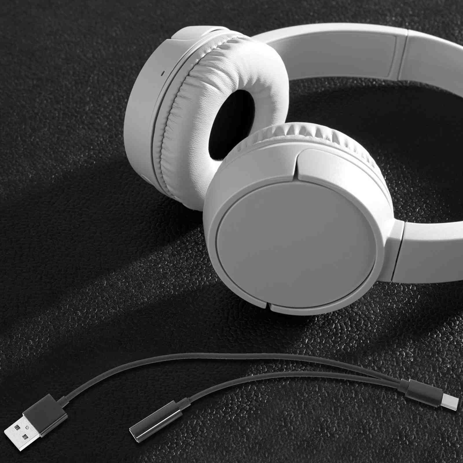 Adaptador USB-C Duplo 3.5mm: Áudio Perfeito!