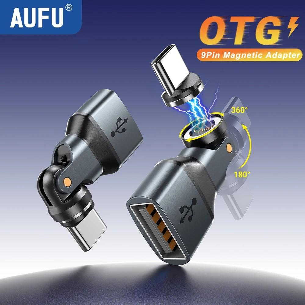 Adaptador USB-C Magnético AUFU: Conecte Fácil!