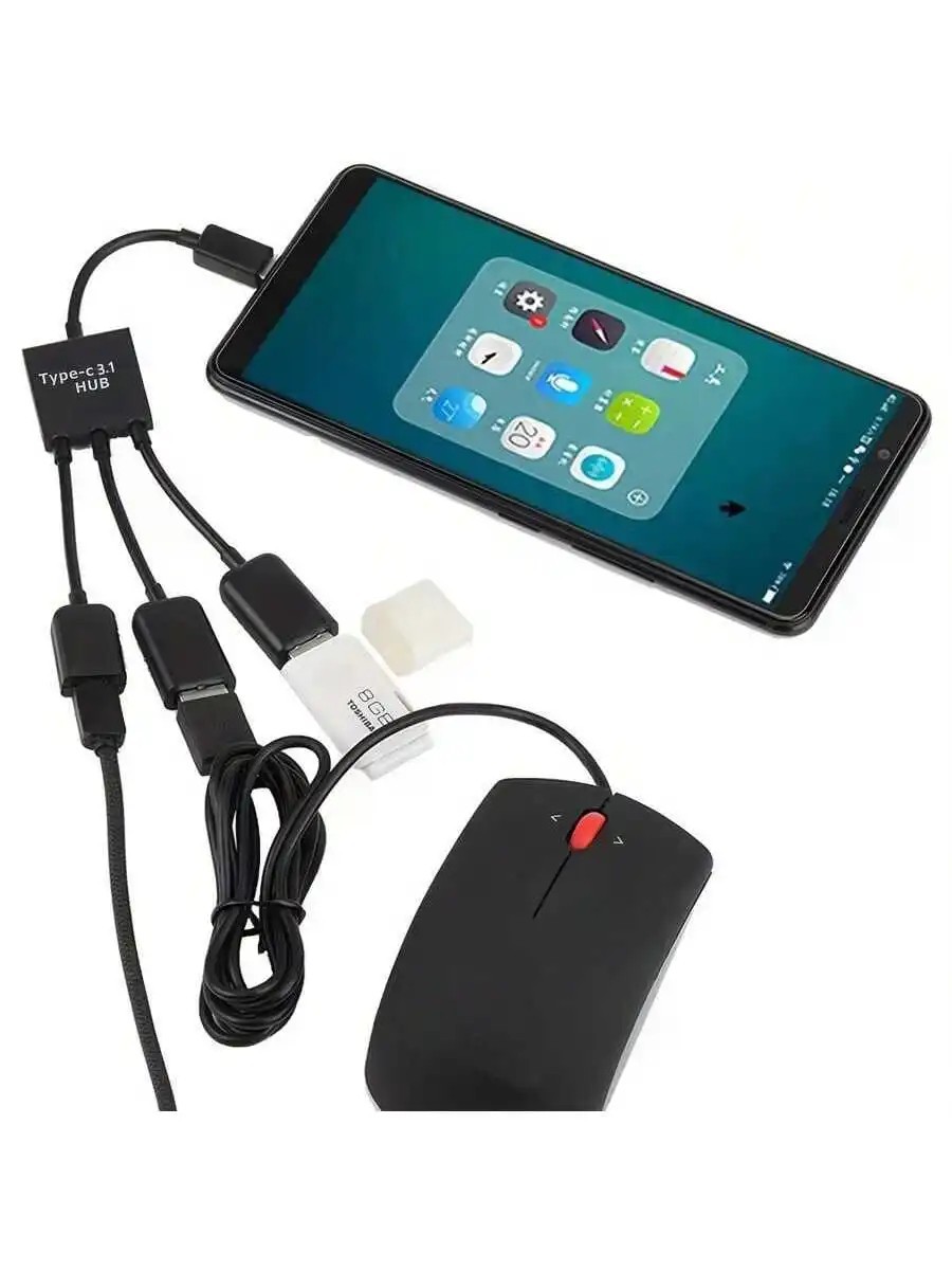 Adaptador USB-C Multifuncional: Conecte Tudo!