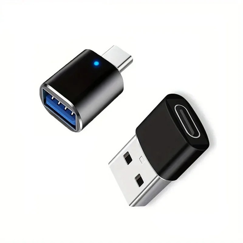 Adaptador USB-C OTG: Conecte e Carregue Rápido!