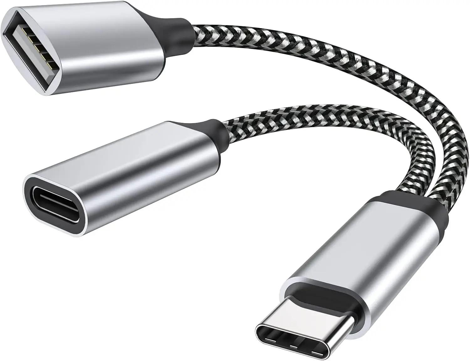 Adaptador USB-C OTG: Potência e Versatilidade