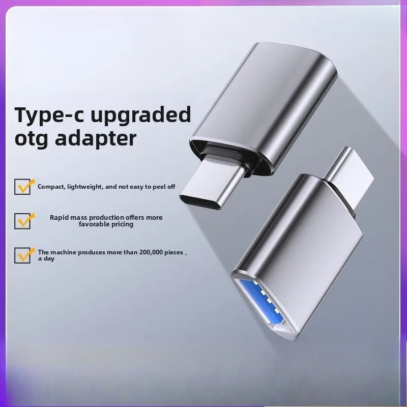 Adaptador USB-C OTG: Transfira Dados Facilmente