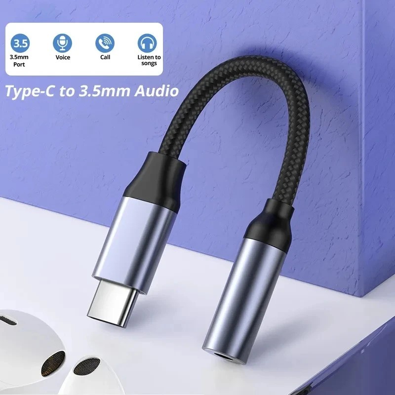 Adaptador USB-C para P2: Som Impecável!