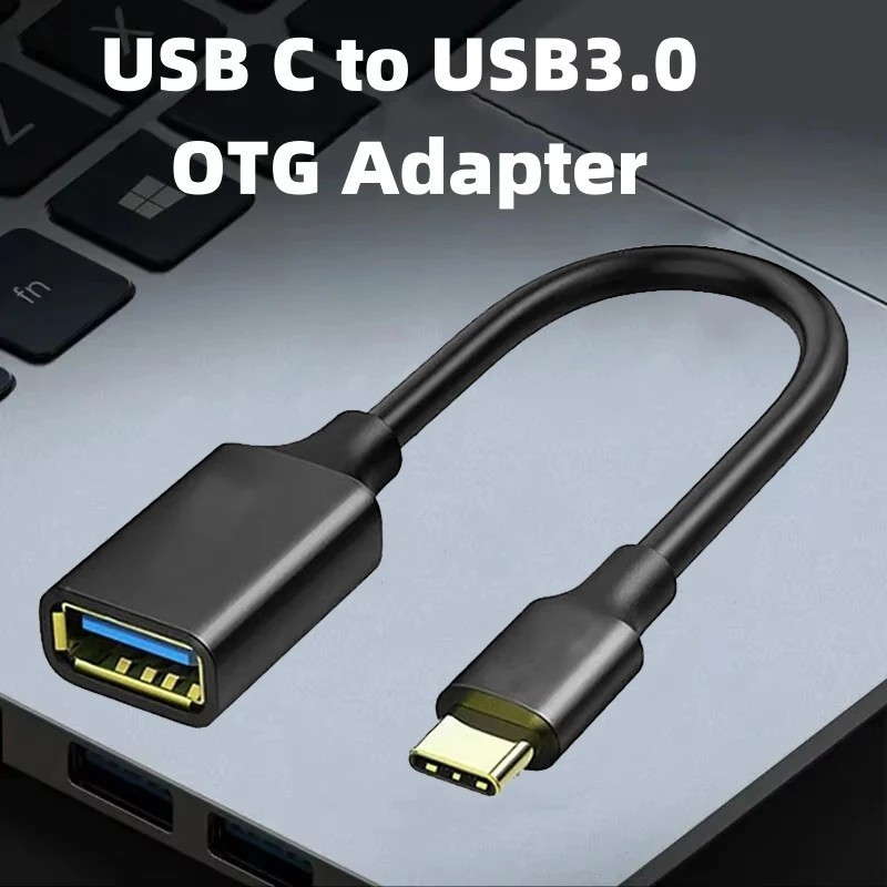 Adaptador USB-C para USB 3.0 OTG: Conecte e Transfira!