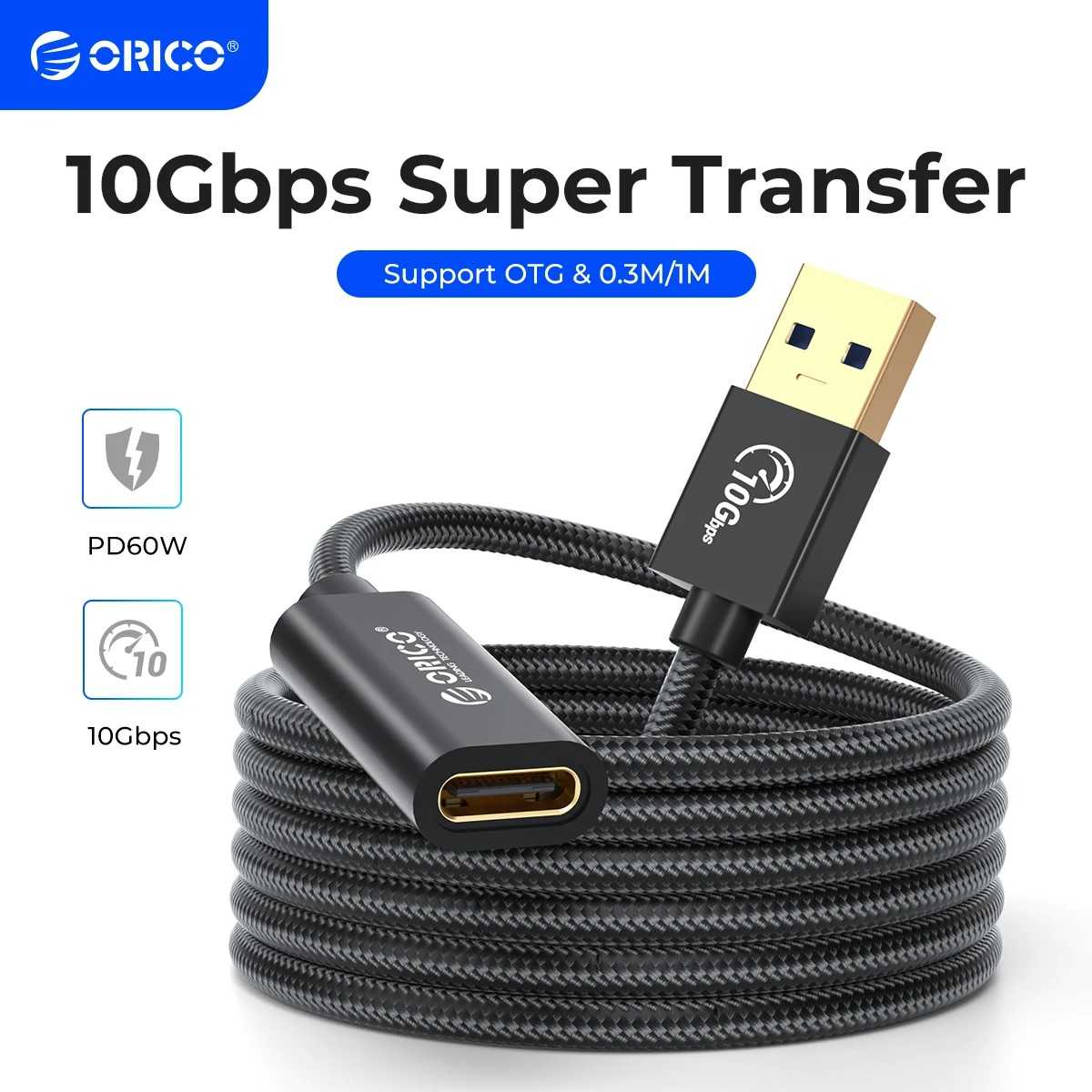 Adaptador USB-C para USB-A ORICO: Conecte e Expanda!
