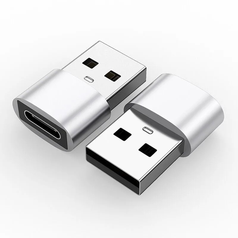Adaptador USB para USB-C Fêmea: Carga Rápida e OTG