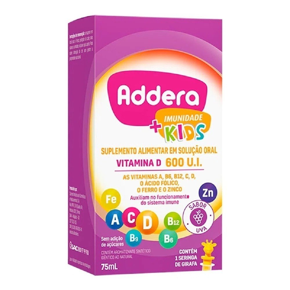 Addera +Imunidade Kids: Fortaleça a Defesa do Seu Filho!