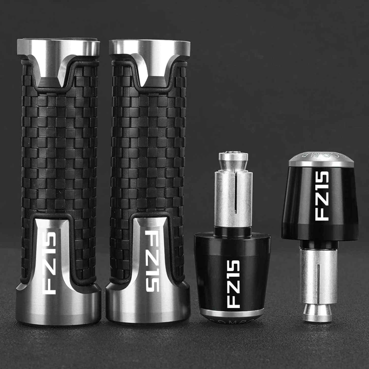 Punhos de Guidão em Liga de Alumínio para Yamaha FZ15 (2013-2023) - Aderência e Estilo Premium