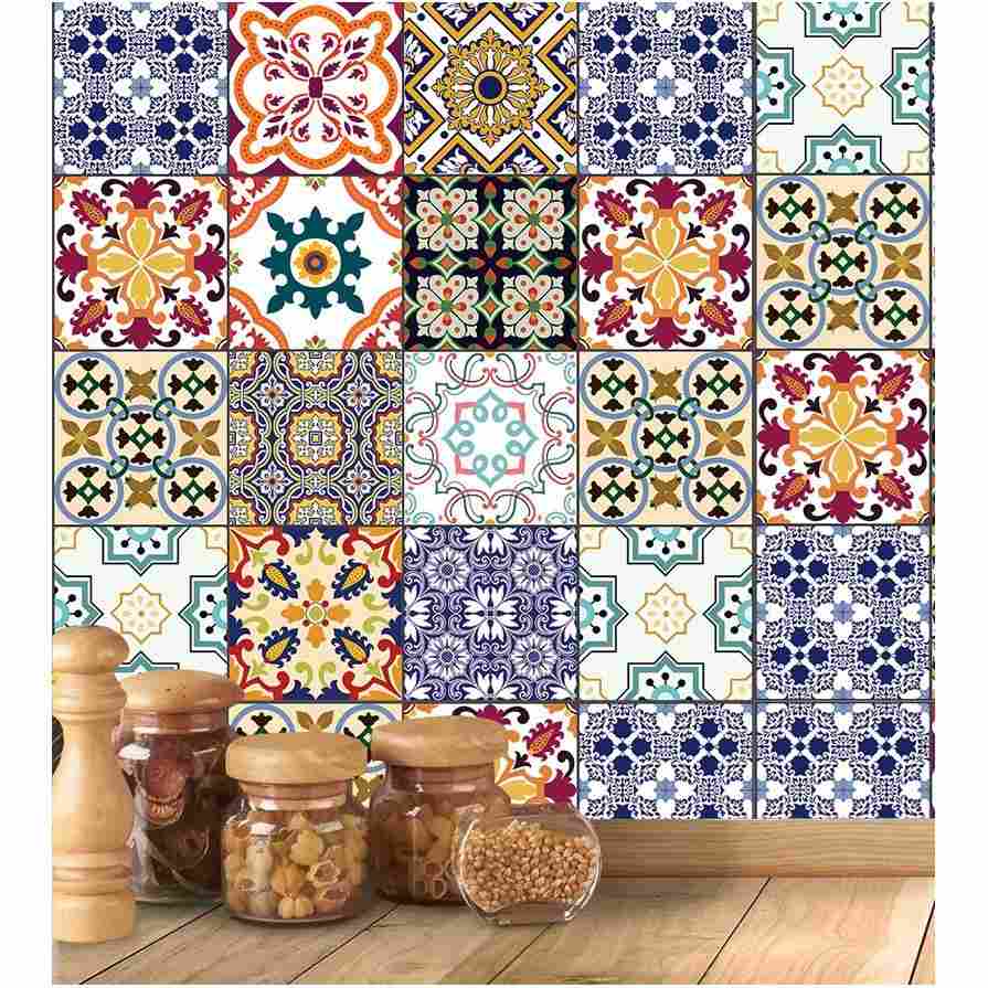 Adesivo de Azulejo Português: Renove com Cor!