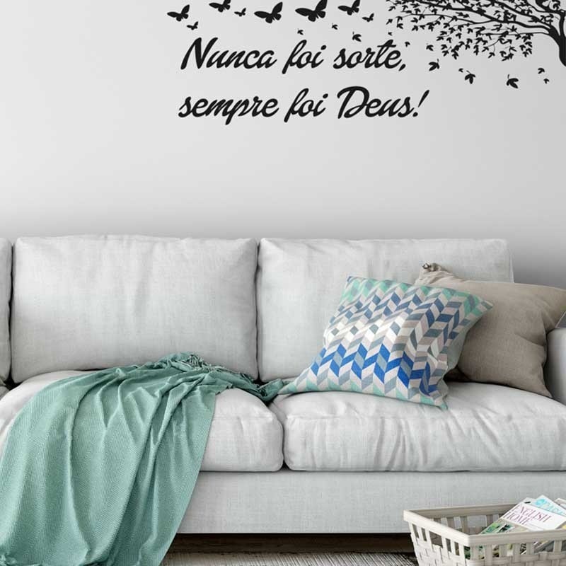 Adesivo de Parede 'Sempre Foi Deus'
