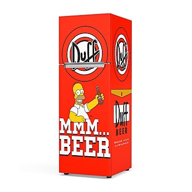 Adesivo Geladeira Duff Beer: Transforme sua Cozinha!