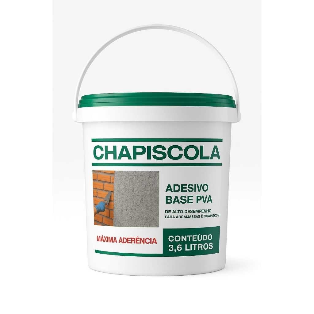 Chapiscola Adesivo Impermeabilizante PVA: Aderência Máxima para Reboco e Mais!