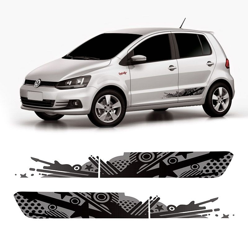 Adesivo Lateral Rock in Rio: Deixe seu Carro Único!