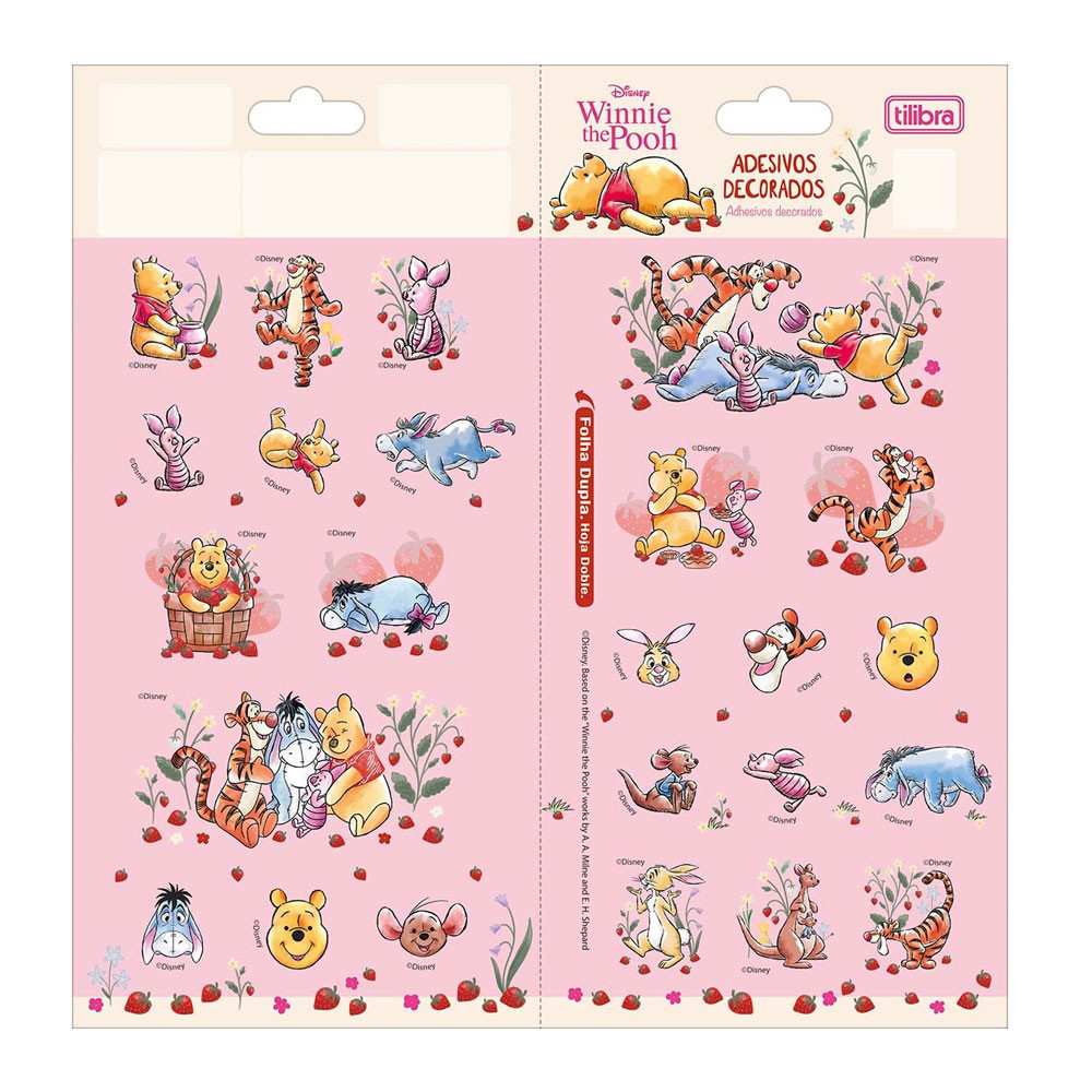 Adesivo Pooh Tilibra: Decore com o Ursinho!