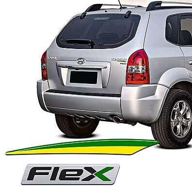 Adesivo Tucson Brasil: Resinado e Flexível!
