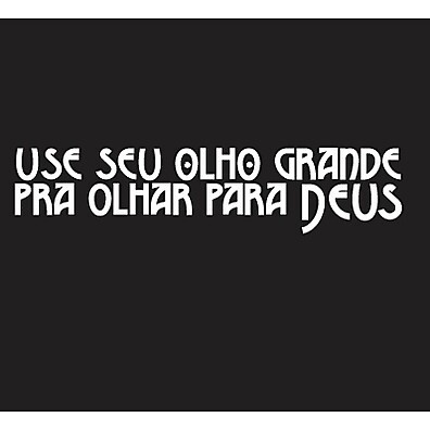 Adesivo Use Seu Olho Grande – Proteção Espiritual para Veículos