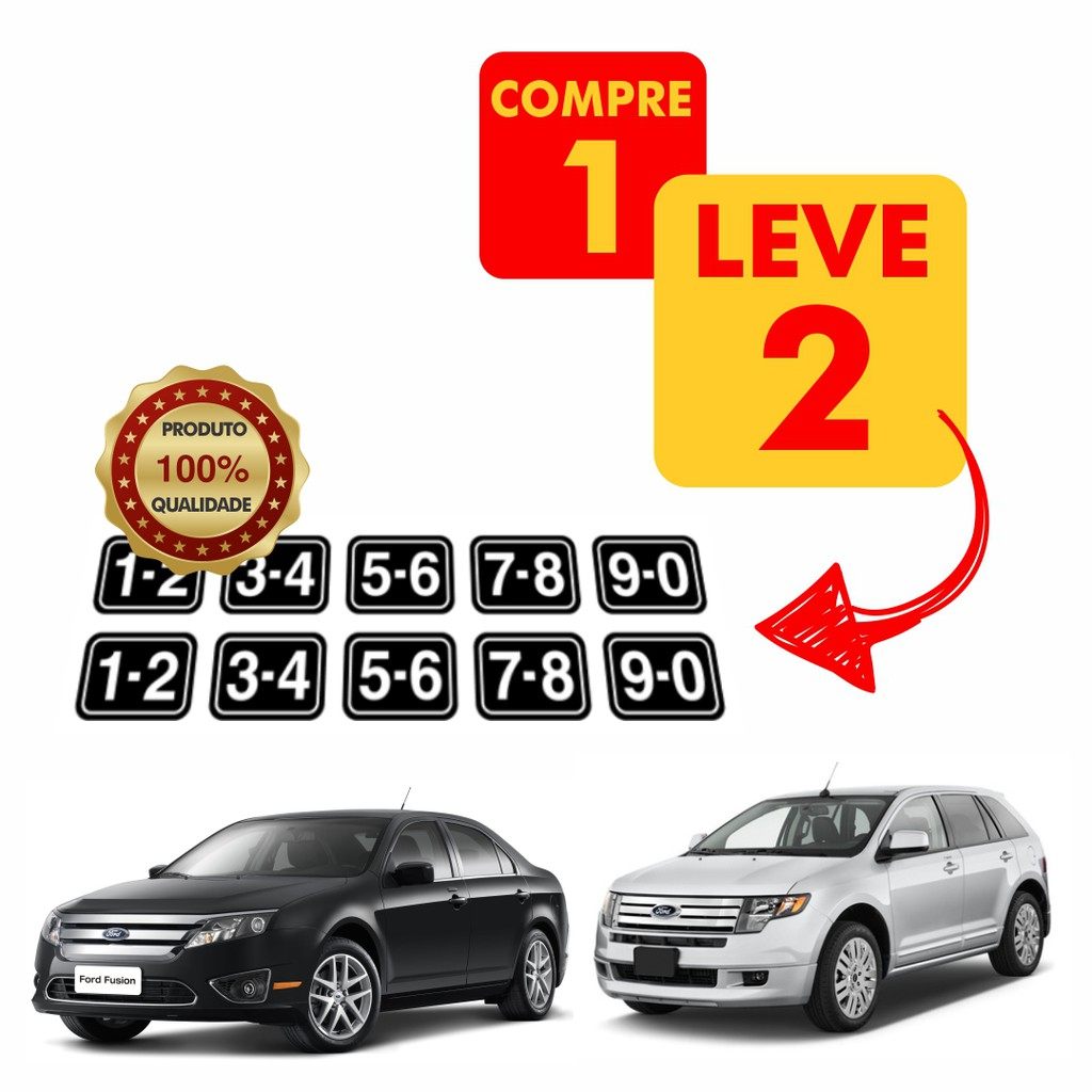 Adesivos Botões Senha Fusion/Edge: Restaure o Visual!