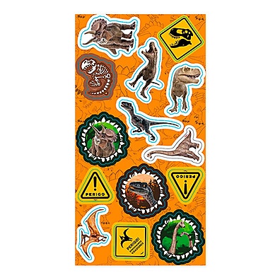 Adesivos de Dinossauro: Decore com 14 Unidades!