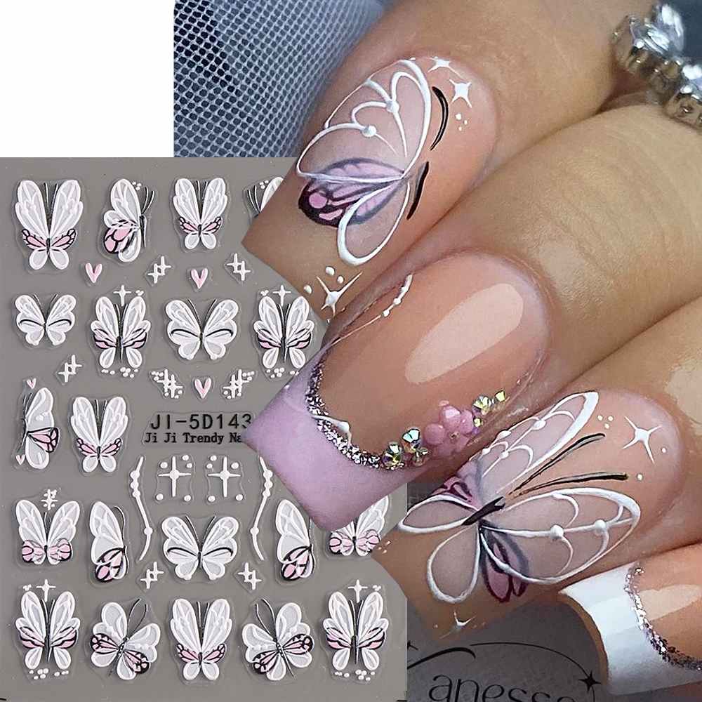 adesivos-de-unhas-5d-flores-e-borboletas-decoracao-perfeita-para-seu-look