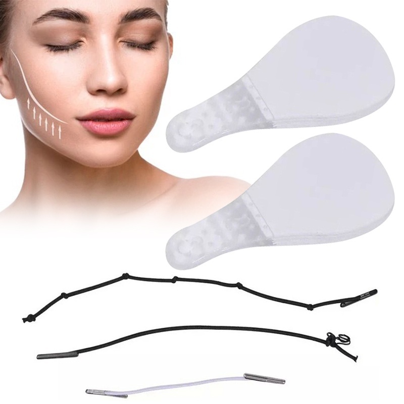 Adesivos Faciais Invisíveis para Rosto em V e Redução de Rugas – 40 Pçs